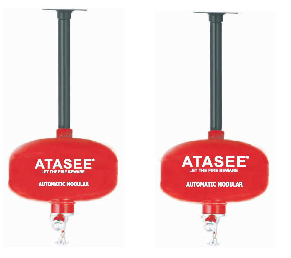 AUTOMATIC MODULAR TYPE FIRE EXTINGUISHERS