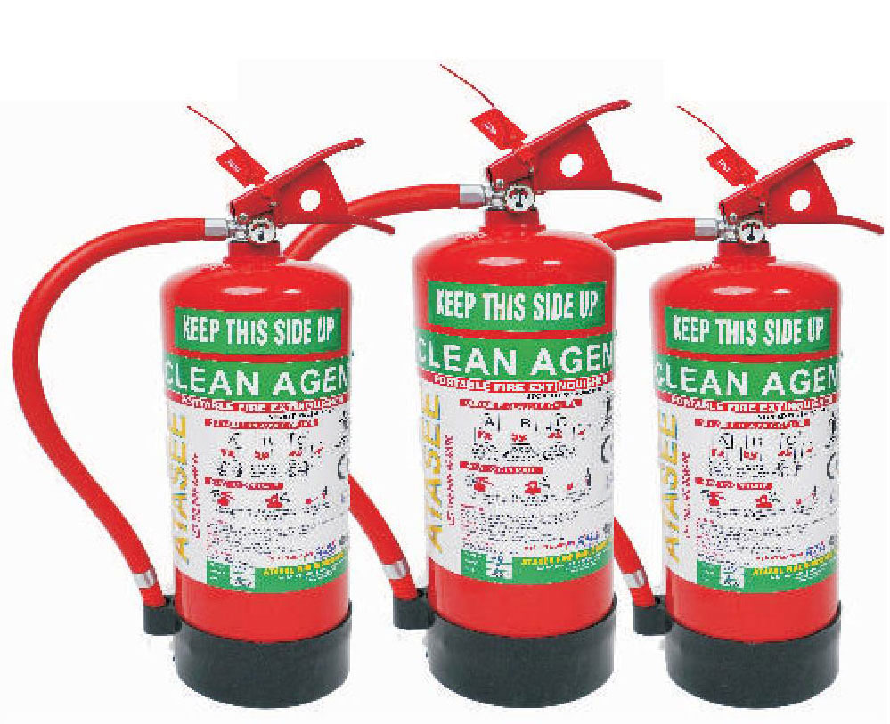 CLEAN AGENT FIRE EXTINGUISHER