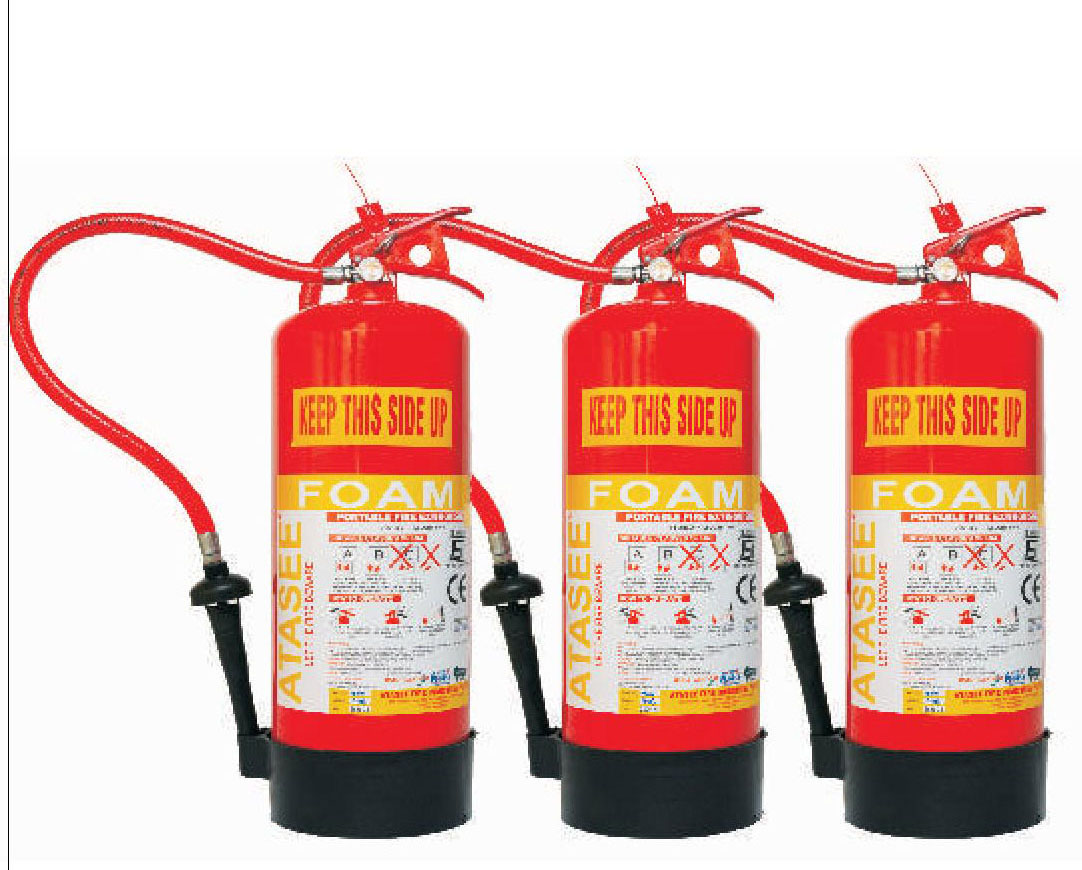 FOAM TYPE FIRE EXTINGUISHER